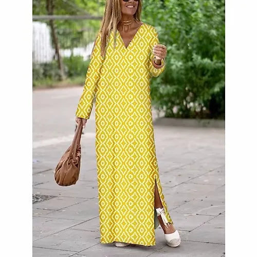 Pattern Print Women Dress